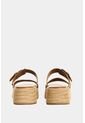 Sandalia Plataforma En Cuero Y Yute Para Mujer Ikal Sandalia Plataforma En Cuero Y Yute Para Mujer Ikal Miel 35 VÉLEZ de Vélez