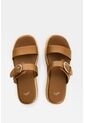 Sandalia Plataforma En Cuero Y Yute Para Mujer Ikal Sandalia Plataforma En Cuero Y Yute Para Mujer Ikal Miel 35 VÉLEZ de Vélez
