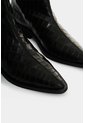 Botín En Cuero Croco Para Mujer Arizona Botín En Cuero Croco Para Mujer Arizona Negro 36 VÉLEZ de Vélez