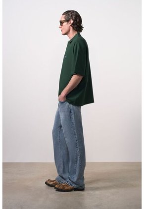 Polo Manga Corta Para Hombre Polo Manga Corta Para Hombre Verde Oliva S VÉLEZ