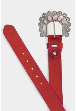 Cinturón Unifaz Mars De Cuero Para Mujer Hebilla Rústica Cinturón Unifaz Mars De Cuero Para Mujer Hebilla Rústica Naranja S Vélez