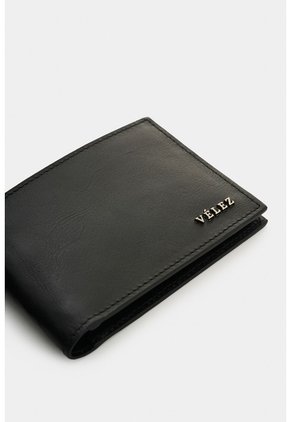 Billetera En Cuero Para Hombre Oasis Billetera En Cuero Para Hombre Oasis Negro VÉLEZ