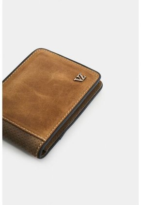 Billetera De Cuero Para Hombre Lines 2.0 Billetera De Cuero Para Hombre Lines 2.0 Beige VÉLEZ