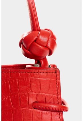 Manos Libres De Cuero Grabado Para Mujer Aromia Manos Libres De Cuero Grabado Para Mujer Aromia Rojo VÉLEZ