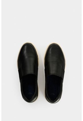 Mocasines Botanic 2 De Cuero Liso Y Gamuzado Para Hombre Suela Ecoflex Mocasines Botanic 2 De Cuero Liso Y Gamuzado Para Hombre Suela Ecoflex Negro 46 VÉLEZ