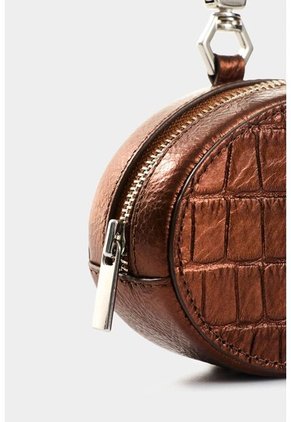Monedero De Cuero Folia Para Mujer Aria Monedero De Cuero Folia Para Mujer Aria Bronce VÉLEZ