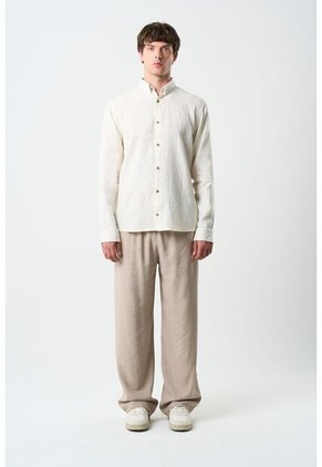 Camisa Manga Larga Semi Fitted Para Hombre Roma Camisa Manga Larga Semi Fitted Para Hombre Roma Arena L VÉLEZ