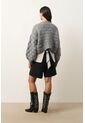 Cardigan Tejido Para Mujer Luzia Cardigan Tejido Para Mujer Luzia Gris XS VÉLEZ de Vélez