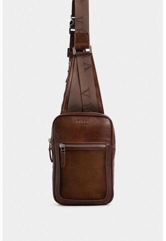 Manos Libres Mikeno 3 De Cuero Para Hombre Acabado Envejecido Manos Libres Mikeno 3 De Cuero Para Hombre Acabado Envejecido Miel VÉLEZ Vélez