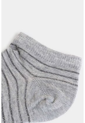 Calcetín Tobillera En Algodón Para Mujer Zarzamora Calcetín Tobillera En Algodón Para Mujer Zarzamora Gris XS VÉLEZ