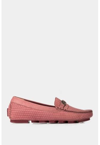 V lez Mocasines Flequillo De Cuero Para Mujer Grabado Teji