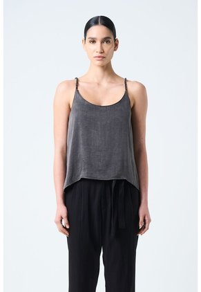 Camisa Aurora De Tiras En Tejido Plano Para Mujer Detalle Millaré Camisa Aurora De Tiras En Tejido Plano Para Mujer Detalle Millaré Negro S VÉLEZ