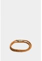 Manilla De Cuero Trenzado Para Hombre Sienna Manilla De Cuero Trenzado Para Hombre Sienna Miel VÉLEZ de Vélez