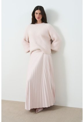 Sweater Liora Para Mujer Acanalado Asimétrico Sweater Liora Para Mujer Acanalado Asimétrico Rosado S VÉLEZ
