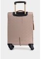 Maleta De Viaje Bloom En Jacquard Para Mujer Apliques Cuero Maleta De Viaje Bloom En Jacquard Para Mujer Apliques Cuero Beige VÉLEZ de Vélez