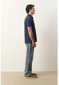 Polo Lucca Manga Corta Para Hombre Texturizada Polo Lucca Manga Corta Para Hombre Texturizada Azul Oscuro S VÉLEZ de Vélez