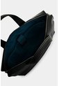 Maletín Portátil En Lona Y Cuero Para Hombre Breeze Maletín Portátil En Lona Y Cuero Para Hombre Breeze Negro VÉLEZ de Vélez