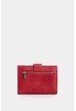 Billetera De Cuero Grabado Para Mujer Aria Billetera De Cuero Grabado Para Mujer Aria Rojo VÉLEZ de Vélez