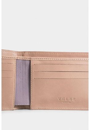 Billetera Loira De Cuero Para Hombre Silueta Clásica Billetera Loira De Cuero Para Hombre Silueta Clásica Arena VÉLEZ