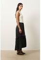 Falda Larga Wayra Para Mujer Balloon Falda Larga Wayra Para Mujer Balloon Negro 14 VÉLEZ de Vélez