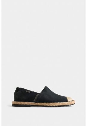 Mocasines De Cuero Para Mujer Detalle Millaré Lateral Mocasines De Cuero Para Mujer Detalle Millaré Lateral Negro 37 VÉLEZ