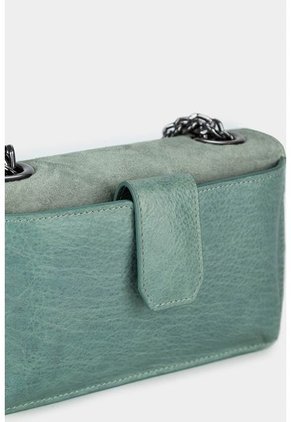 Manos Libres Budda De Cuero Gamuza Para Mujer Cadena Removible