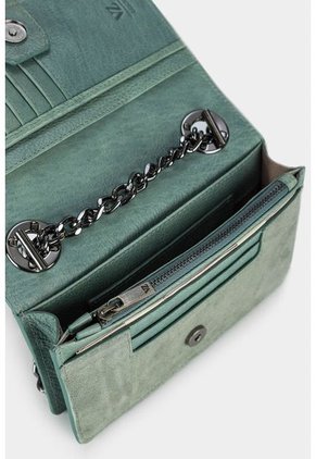 Manos Libres Budda De Cuero Gamuza Para Mujer Cadena Removible