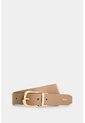 Cinturón Doble Faz Tropical New 2.0 De Cuero Para Mujer Hebilla Reversible Cinturón Doble Faz Tropical New 2.0 De Cuero Para Mujer Hebilla Reversible Beige L VÉLEZ de Vélez