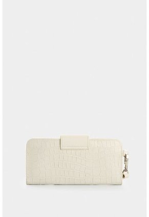 Billetera Porta Chequera De Cuero Para Mujer Extravaganza Billetera Porta Chequera De Cuero Para Mujer Extravaganza Blanco VÉLEZ