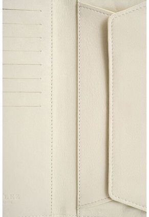 Billetera Porta Chequera De Cuero Para Mujer Extravaganza Billetera Porta Chequera De Cuero Para Mujer Extravaganza Blanco VÉLEZ