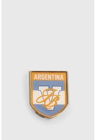 Pin Escudo Con Resina Pin Escudo Con Resina Azul Claro VÉLEZ Vélez
