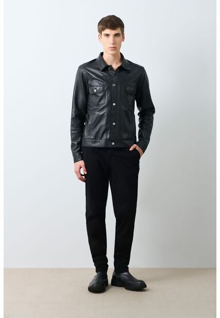 Pantalón Chino Italo Para Hombre Semifitted Pantalón Chino Italo Para Hombre Semifitted Negro 30 VÉLEZ