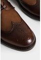 Zapatos Cordón Solar De Cuero Para Hombre Combinación De Texturas Zapatos Cordón Solar De Cuero Para Hombre Combinación De Texturas Miel 38 VÉLEZ de Vélez