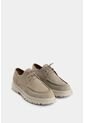 Zapatos De Cordón Spoleto De Cuero Gamuzado Para Hombre Efecto Escribiente Zapatos De Cordón Spoleto De Cuero Gamuzado Para Hombre Efecto Escribiente Arena 44 VÉLEZ de Vélez