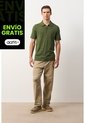 Polo Manga Corta Tejida Para Hombre Anam Polo Manga Corta Tejida Para Hombre Anam Verde Oliva S VÉLEZ de Vélez