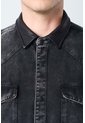 Sobrecamisa Alcor Manga Larga De Algodón Para Hombre Detalles Cuero Sobrecamisa Alcor Manga Larga De Algodón Para Hombre Detalles Cuero Negro M VÉLEZ de Vélez