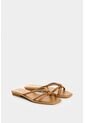 Sandalia Plana De Cuero Para Mujer Sole Sandalia Plana De Cuero Para Mujer Sole Miel 40 VÉLEZ de Vélez