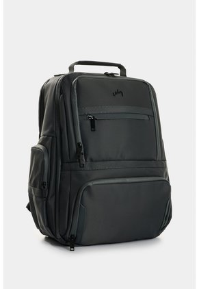 Morral Edén En Lona Y Cuero Para Hombre Multifuncional Morral Edén En Lona Y Cuero Para Hombre Multifuncional Gris VÉLEZ