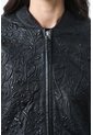 Bomber De Cuero Repujado Para Mujer Sira Bomber De Cuero Repujado Para Mujer Sira Negro XL VÉLEZ de Vélez