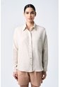 Camisa Manga Larga Boreal Para Mujer Fit Holgado Camisa Manga Larga Boreal Para Mujer Fit Holgado Arena L VÉLEZ de Vélez