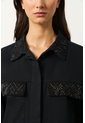 Chaqueta Senda Trucker Para Mujer Oversized Chaqueta Senda Trucker Para Mujer Oversized Negro L VÉLEZ de Vélez