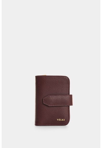 Billetera En Cuero Para Mujer Hiedra Billetera En Cuero Para Mujer Hiedra Vinotinto VÉLEZ