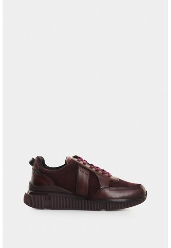 Tenis En Cuero Para Hombre Halo 2 Tenis En Cuero Para Hombre Halo 2 Vinotinto 44 VÉLEZ Vélez