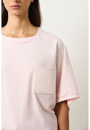 Camiseta Ópalo Para Mujer Manga Ranglan Camiseta Ópalo Para Mujer Manga Ranglan Rosado L VÉLEZ