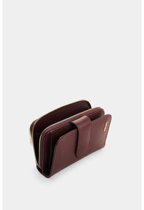 Billetera En Cuero Para Mujer Hiedra Billetera En Cuero Para Mujer Hiedra Vinotinto VÉLEZ