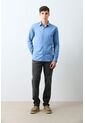 Camisa En Popelina Para Hombre Semifitted Camisa En Popelina Para Hombre Semifitted Azul M VÉLEZ de Vélez