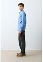 Camisa En Popelina Para Hombre Semifitted Camisa En Popelina Para Hombre Semifitted Azul M VÉLEZ de Vélez