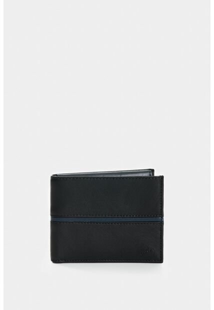 Billetera De Cuero Para Hombre Maple 2 Billetera De Cuero Para Hombre Maple 2 Negro VÉLEZ