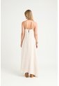 Vestido Luze En Tejido Plano Para Mujer Cargadera Trenzada Vestido Luze En Tejido Plano Para Mujer Cargadera Trenzada Arena 05 VÉLEZ de Vélez