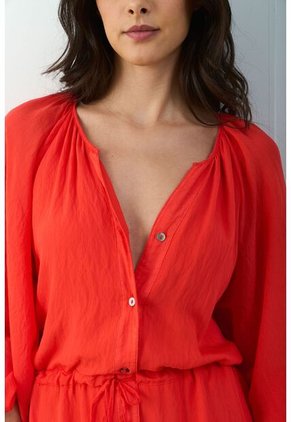 Vestido Maxi Para Mujer Elia Vestido Maxi Para Mujer Elia Rojo 10 VÉLEZ